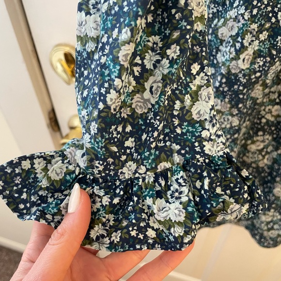 BATSHEVA X LAURA ASHLEY Square Neck Mini Dress Moylegrove (Size 4) - Picture 13 of 16